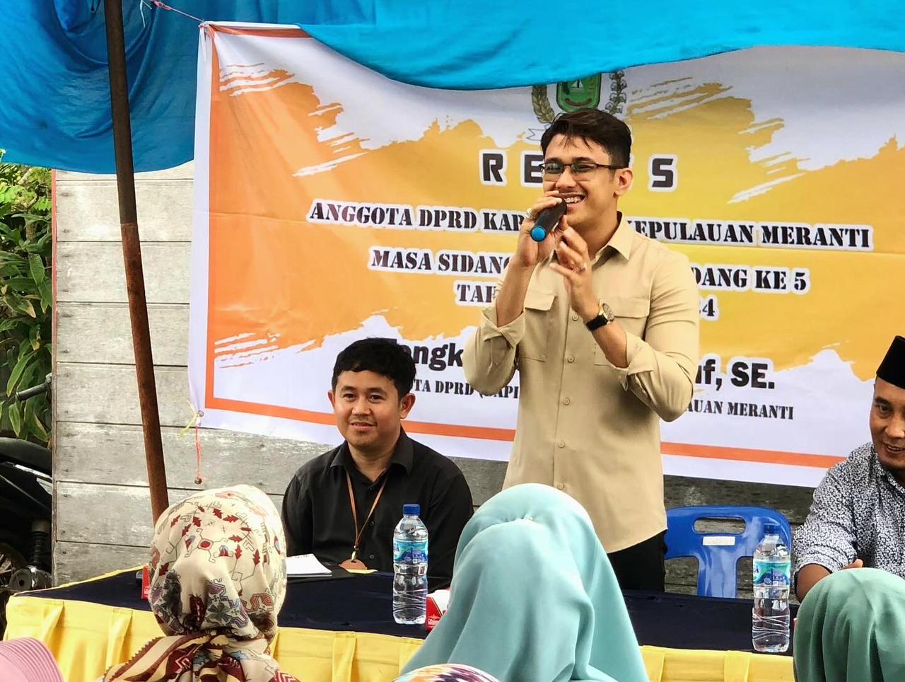 Tengku Zulkenedi Yusuf Lakukan Reses Ke 5 Tahun 2024 Di Banglas